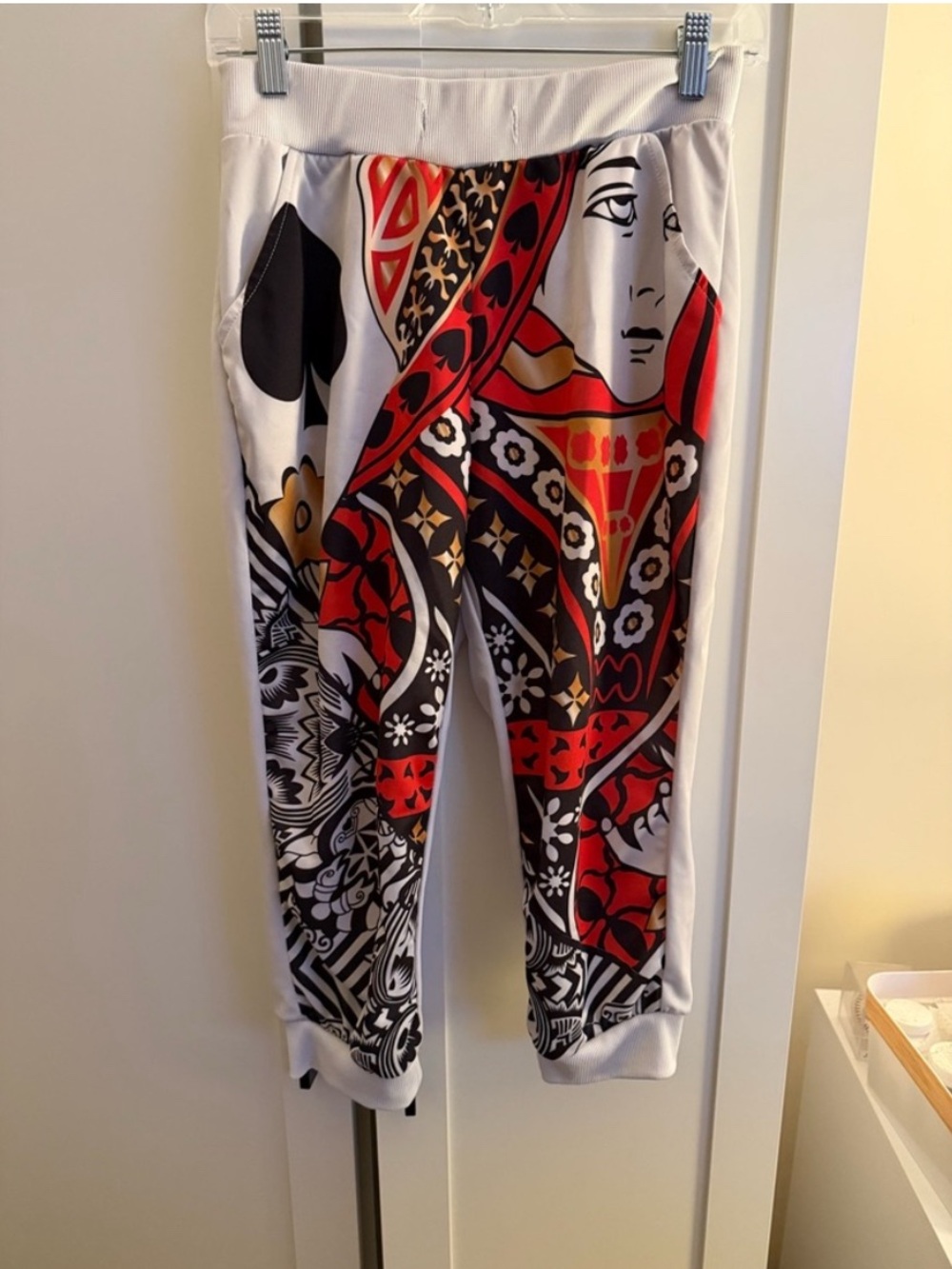 Queen of Spades joggers Size Medium